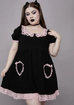 Plus Not In Love Babydoll Dress