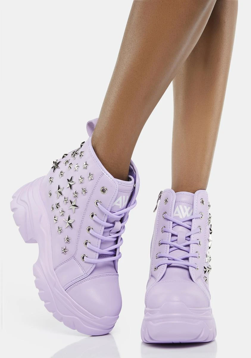 Purple Date-03 Sneakers - Image 3