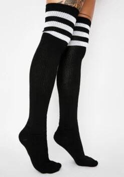 Rack 'Em Up Athletic Thigh Highs