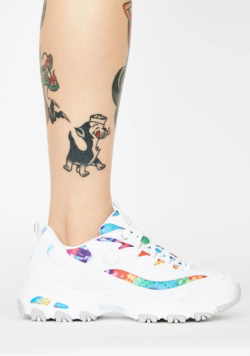 Skechers D'Lites Summer Fiesta Sneakers - Image 2