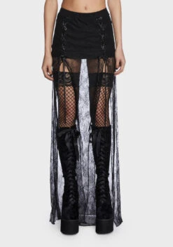 Mourning Soul Maxi Skirt