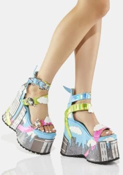 Townsville Takeover Platform Sandals