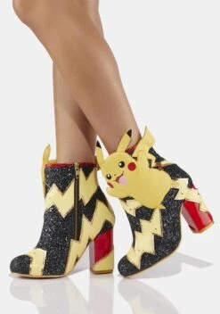 IRREGULAR CHOICE Shock Walk Ankle Booties