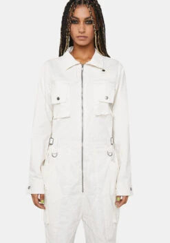 Compression Unisex Cargo Jumpsuit