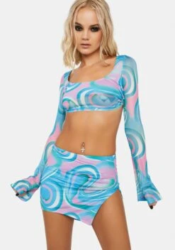 Set The Tone Skirt Set