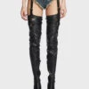 Alessia Thigh High Chap Boots