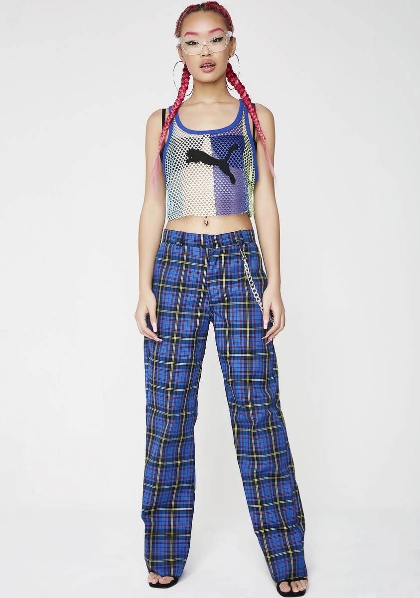 Bluefish FENTY PUMA By Rihanna Mesh Crop Tank Top - Image 5