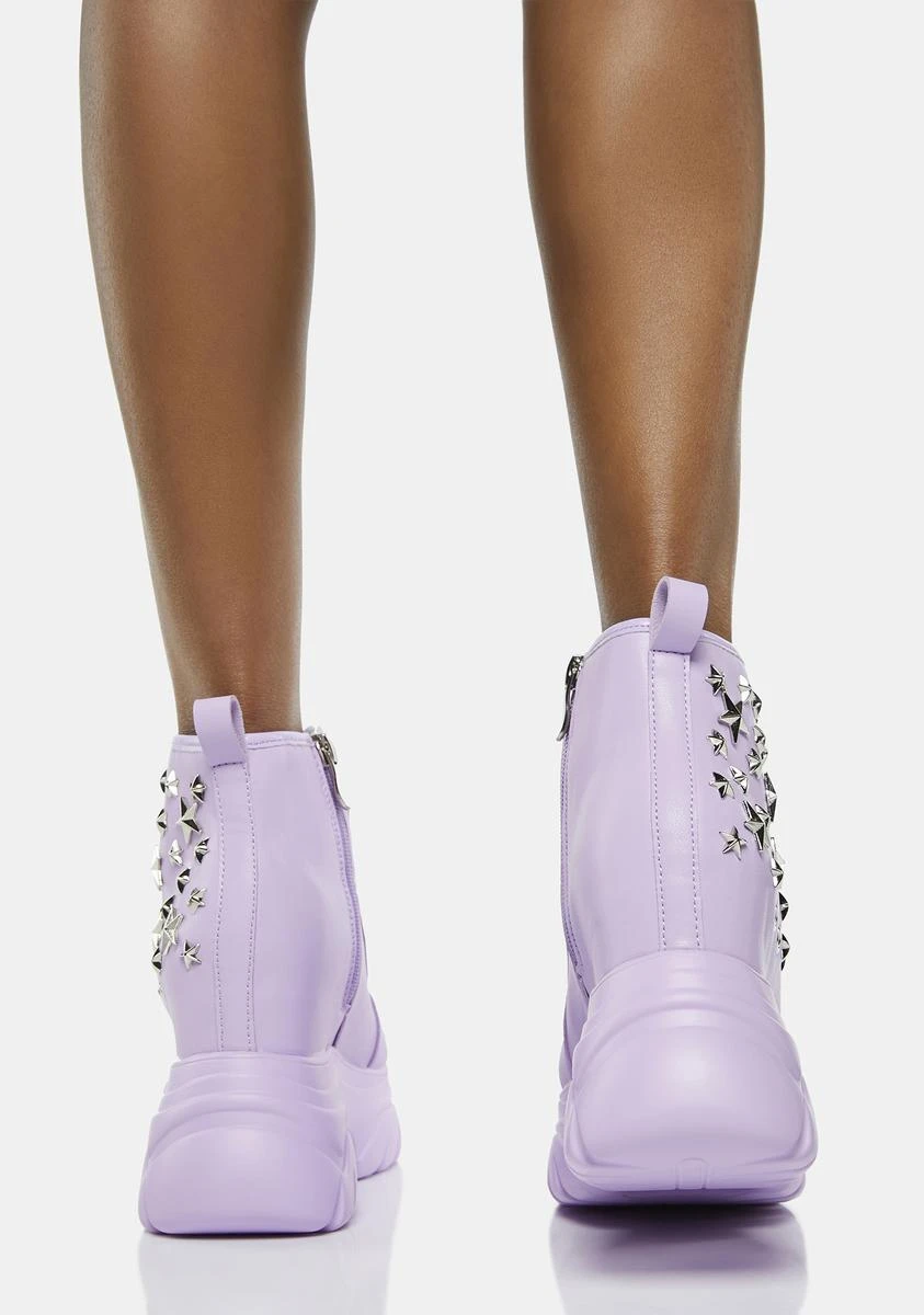 Purple Date-03 Sneakers - Image 5