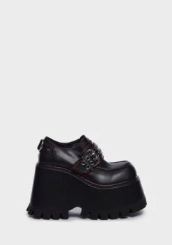 Swear Word Platform Loafers