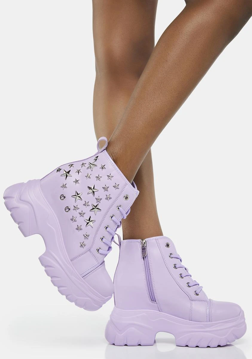 Purple Date-03 Sneakers - Image 4