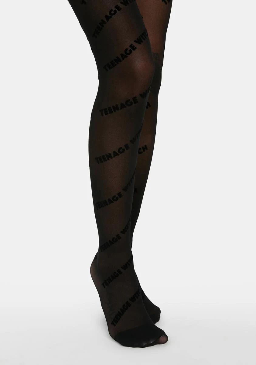 Growing Up Graphic Tights