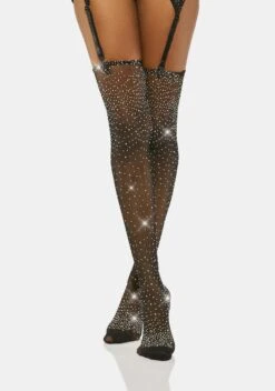 Like A Diamond Mesh Stockings