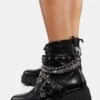 Chain Revolt Ankle Boots