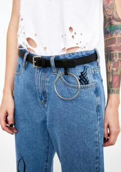 Blackout Never Over O-Ring Belt