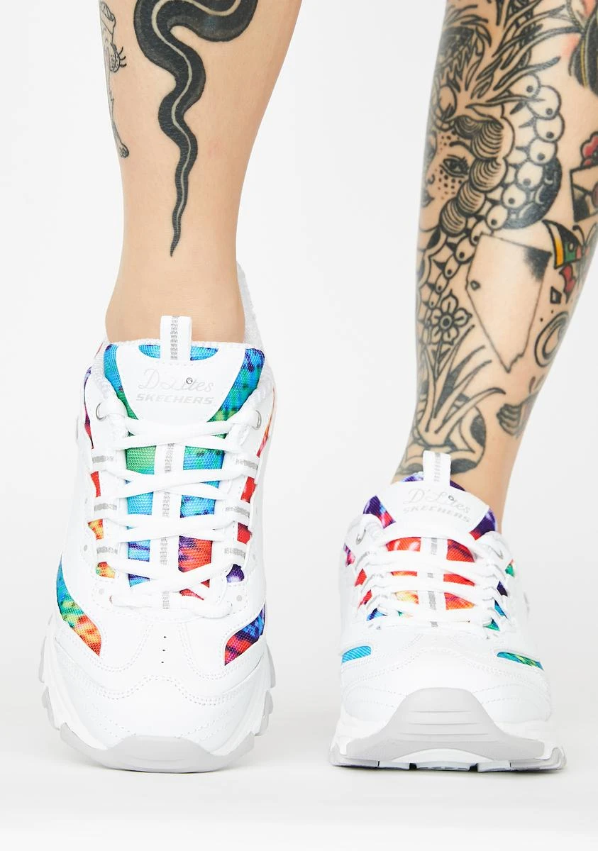 Skechers D'Lites Summer Fiesta Sneakers - Image 3