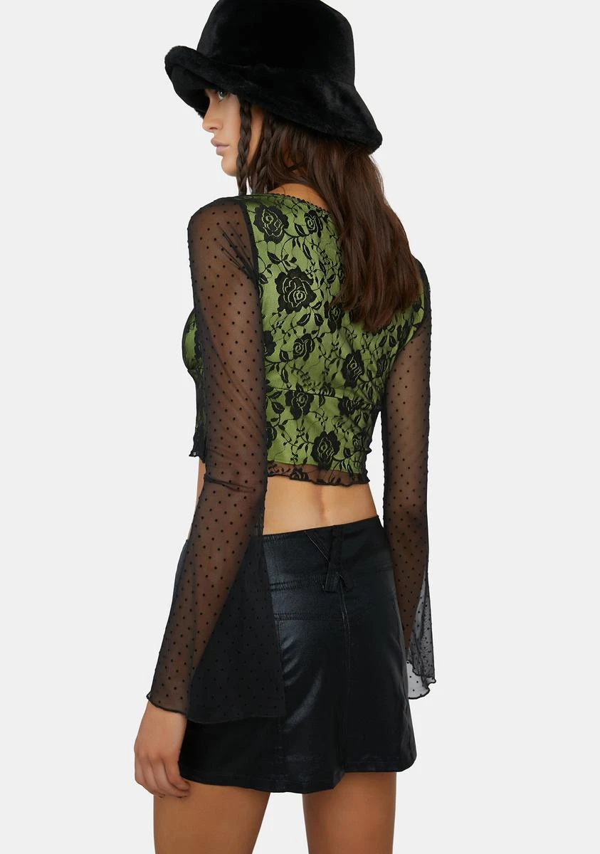 Midnight Hung Up On You Mini Skort - Image 4